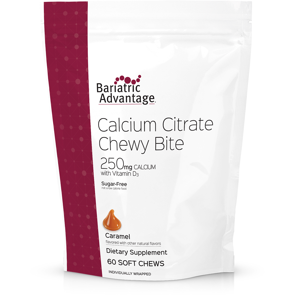 CALCIUM CITRATE CHEWY BITES 250MG